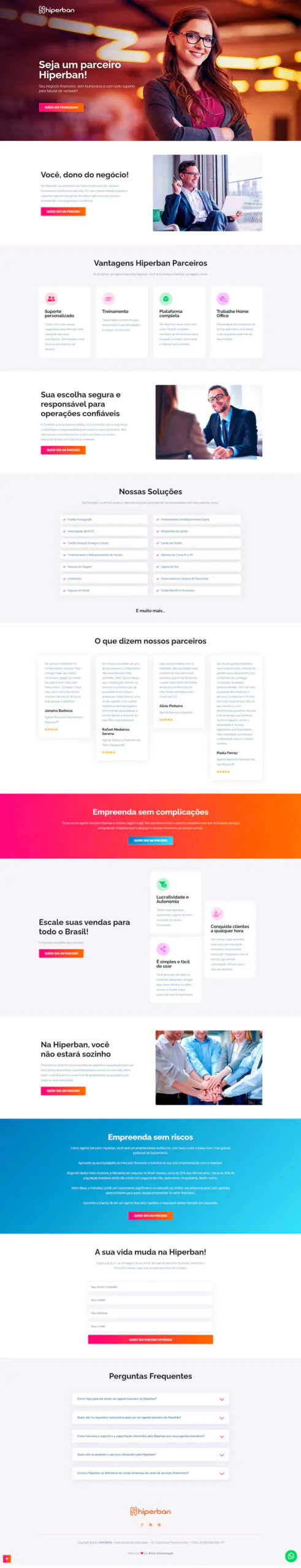 Landing Page Hiperban